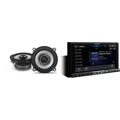 Alpine iLX-507 7'' CarPlay Receiver + Alpine S2-S50 5.25'' Speakers
