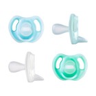 Tommee Tippee Ultra-Light Silicone Pacifier, 0-6 Months, Symmetrical One-Piece
