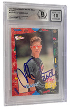 Mark-Paul Gosselaar Signed Saved by the Bell 1992 Pacific Card #12 Beckett 10