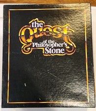 The Quest Of The Philosopher's Stone Board Game Complete Questone