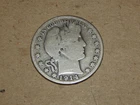 1914 S Barber Half Dollar, Very Good Condition, Mintage 992,000,