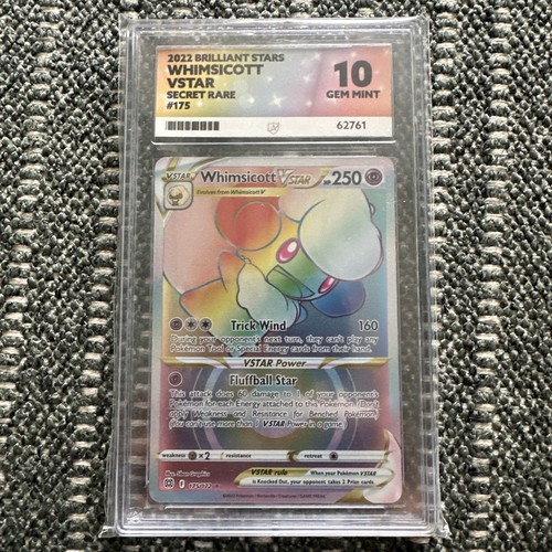 Whimsicott VSTAR graded ACE 10 for sale on eBay
