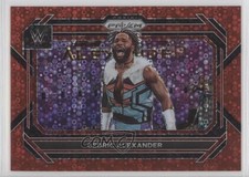 2023 Panini Prizm WWE Under Card Red Prizm 65/99 Cedric Alexander #98 05ov