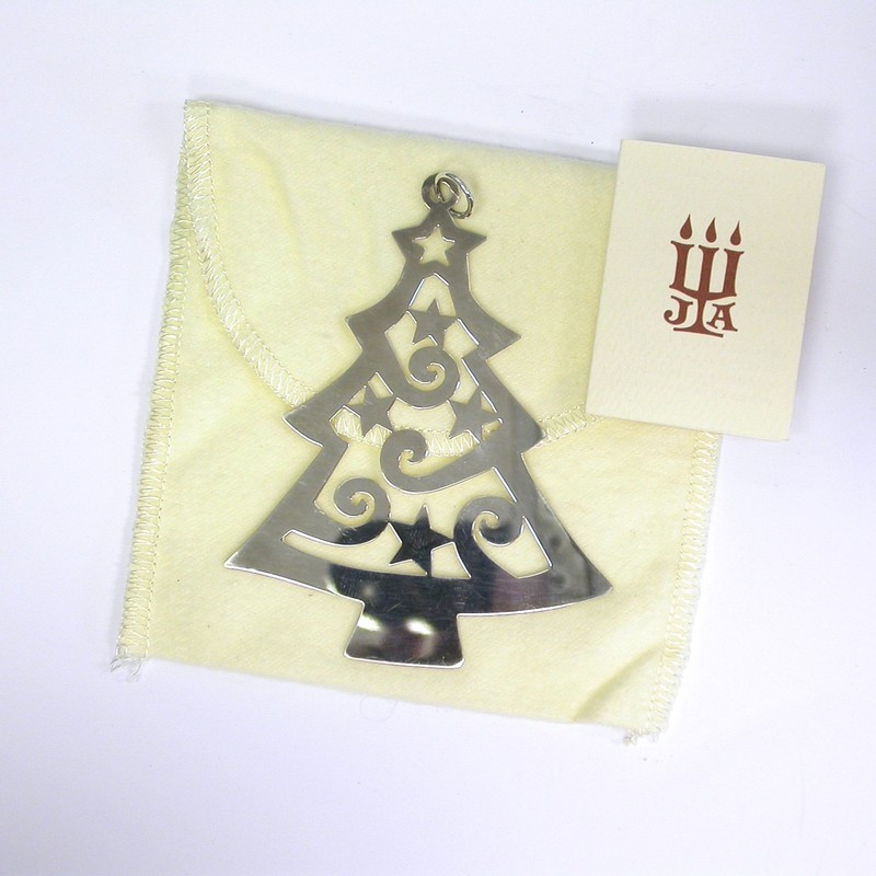 $200 James Avery .925 Sterling Silver Christmas Tree Ornament - 12.2 Grams