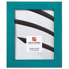 Craig Frames Jasper Picture Frame, 12 x 18 Inch, Country French Teal
