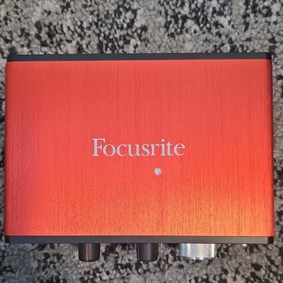 Focusrite Scarlett Solo 2nd Gen USB Audio Interface 48V Phantom Power