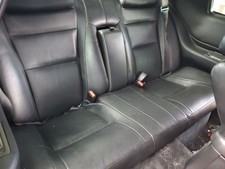2002 Cadillac Eldorado Oem Black Leather Rear Seat Very Nice