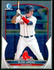 2023 Bowman #BCP-101 Blaze Jordan Chrome Prospects Boston Red Sox