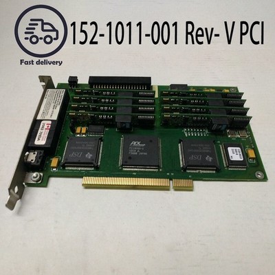1PCS USED Music Telecom 152-1011-001 Rev-V PCI Card #ea