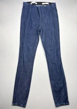 Anthropologie Pilcro Women s 27 High Rise Denim Leggings Skinny Jeans Dark Wash