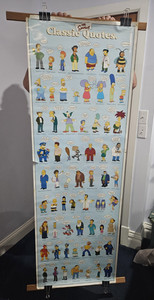 The Simpsons 2002 Classic Quotes Poster