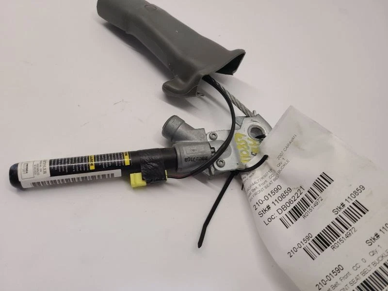 2005-2007 DODGE CARAVAN RIGHT RH FRONT RIGHT SEAT BELT BUCKLE Foto 3 de 4