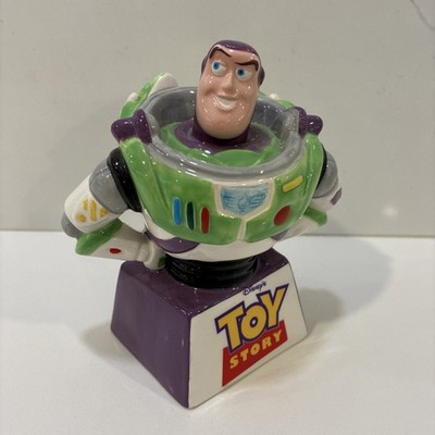Disney Toy Story Buzz Lightyear Bank Kato Kogei Rare & Collectible Ceramic 5  B5