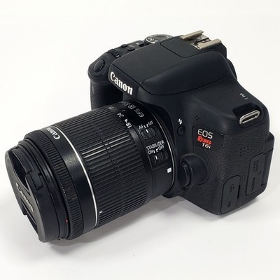 Canon EOS Rebel T6i DSLR + EF 50mm f/1.4 + EF-S 18-55mm + EF-S 55-250mm + Extras