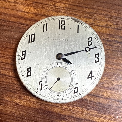 Longines Caliber 17.89M 19-Jewel 5-Adjustment Antique Pocket Watch Movement Dial