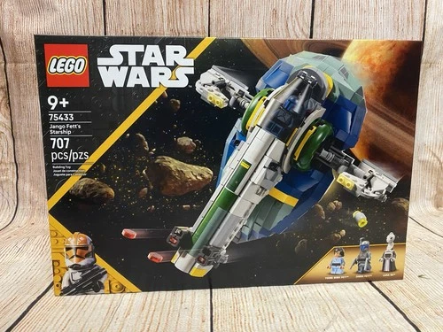 Authentic LEGO STAR WARS JANGO FETT'S STARSHIP (75433) 707 Pieces Brand New