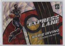 2021-22 Panini Donruss Optic Express Lane Red Wave Prizm Kyrie Irving #11 jc3