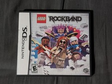 LEGO Rock Band (Nintendo DS, 2009) CIB COMPLETE w/ MANUAL - TESTED/WORKS