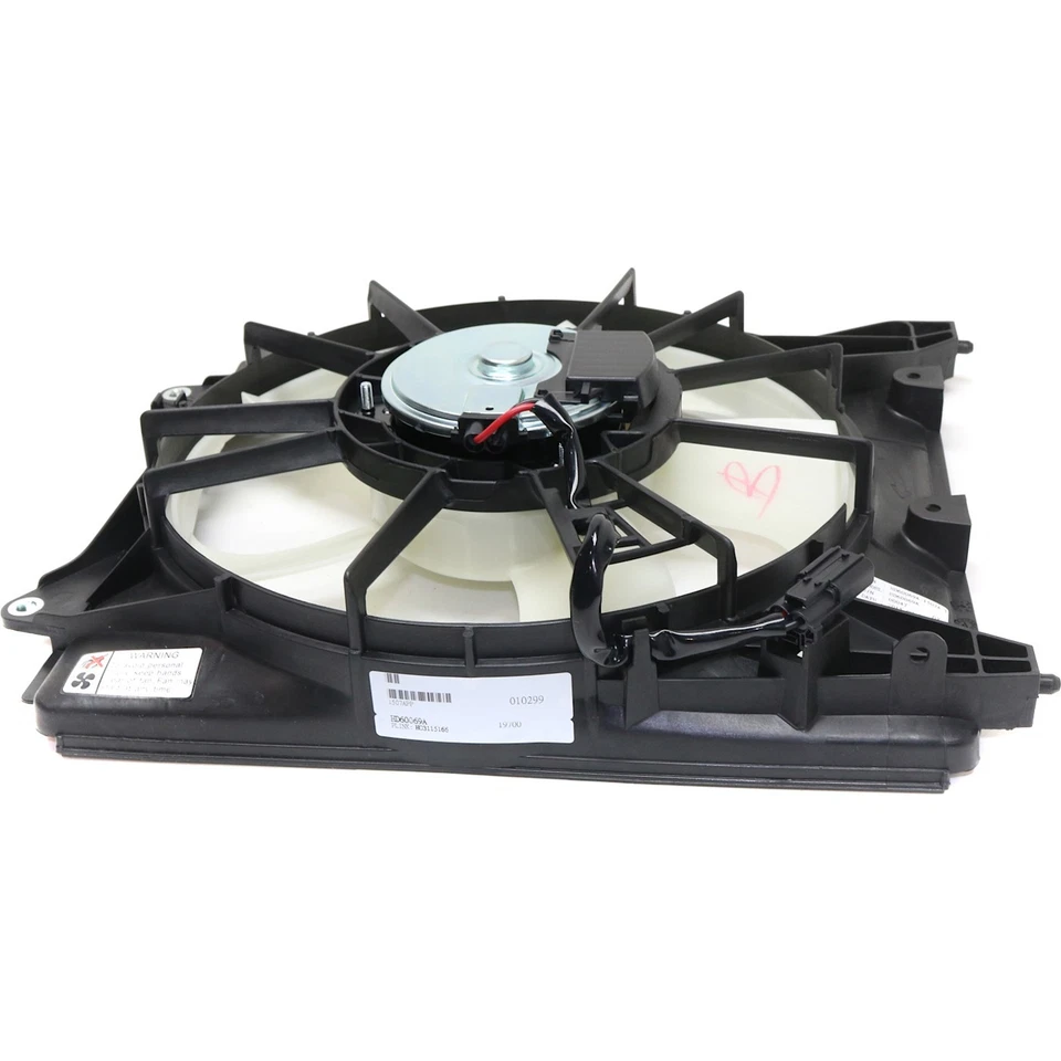 Conjunto de ventiladores de refrigeración para Honda Fit 2015-2020 Foto 4 de 4