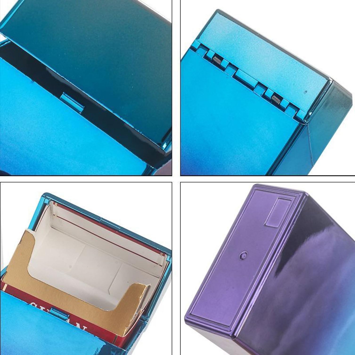 Cigarette case for 100's Can Hold a Small Lighter Suitable for 20 King Size Ciga