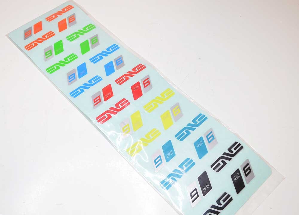 ENVE Composites M-Series Handlebar Decal Kit - M6 - Full sheet - Various Colors