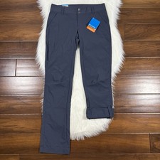Columbia Women's Size 6 R Ink Saturday Trail Convertible Stretch Pants Straight