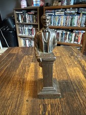 Abraham Abe Lincoln The President Metal Statu...
