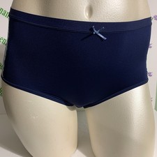 Lane Bryant Cacique No-Show Full Brief Panties Underwear Lace Blue Plus 22 24