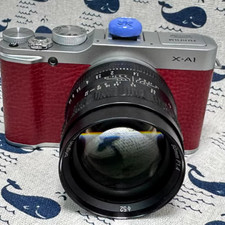 Fujifilm X-A1 Mirrorless Camera Red - 16-50mm Lens Kit - 16.3MP Retro Charm