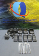 Lot of FIVE Kenwood TK-3180 450-512 MHz UHF Two Way Radios TK-3180-K