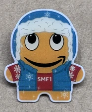 SMF1 Amazon Peccy dressed for winter Pin