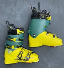 Used 1 Day Lange XT3 AT Alpine Ski Boots 27.5 Mens 9 Flex 110 w/CARV footbeds
