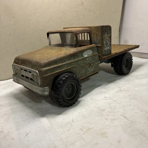 Vintage 1962 Tonka Truck Blue with lots of patina  Custom Project . pretty cool