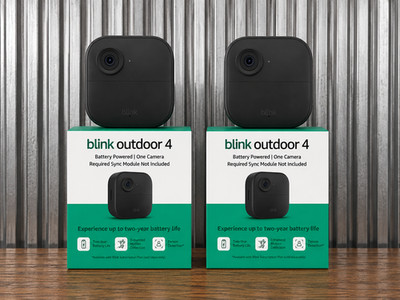 2 Pack - Blink Outdoor 4 (4th Gen) Wire-Free Smart Security Add On Camera - NEW
