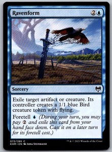 Ravenform 072/285 Kaldheim Common Sorcery