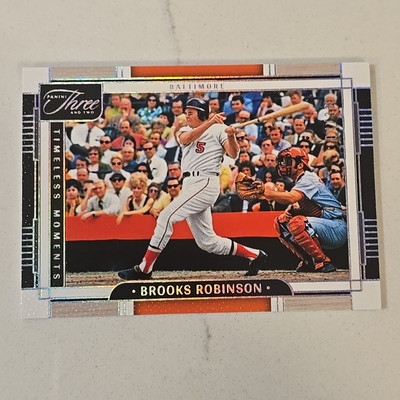 2024 Panini Three and Two Brooks Robinson Timeless Moments Full Count /32  PS1..