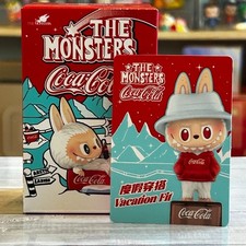 Pop Mart The Monsters Labubu Coca Cola VACATION FIT figure figurine NEW