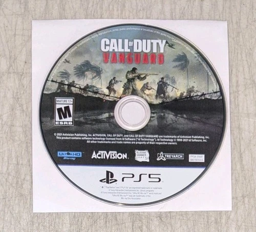 Call of Duty COD Vanguard (PlayStation 5, 2021) Disc Only! TESTED!!!