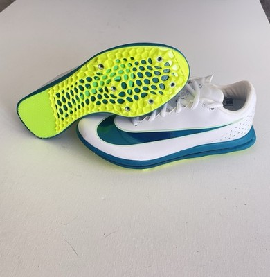 Nike Triple Jump Elite 3 Track Spikes White/Blue Mens Size 9 New HV6425-100 New