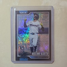 2026 Topps Series 1 Maximo Acosta #172 Black Holo Foil /10 (RC)