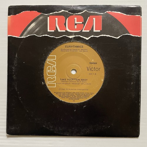 Eurythmics When Tomorrow Comes Vinyl Record 7” 45 RPM 104564 RCA Victor 1986 - Picture 12 of 24