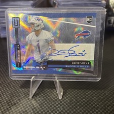 2019 Unparalleled David Sills V Rookie Auto #243 West Virginia Buffalo Bills WR