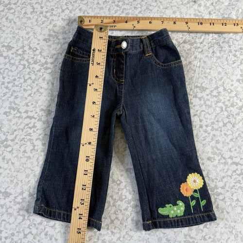 Lot 4 Pzas. Neu Gymboree Baby 6-12 | Floral | Jeans | Pullover | Stickerei - Bild 4 von 9