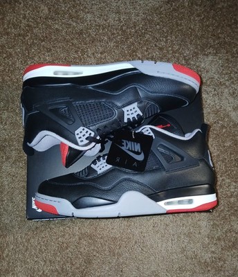 AIR JORDAN 4 BRED REIMAGINED SIZE 13 RETRO .....BRAND NEW...   % ORIGINAL  