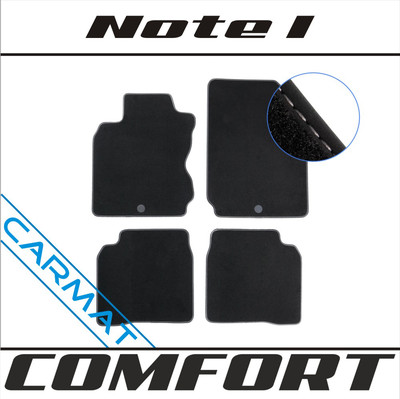 Fussmatten für Nissan Note I E11 Bj. 2006-2012 Fußmatten Autoteppiche COMFORT