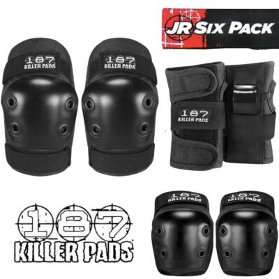 187 Killer Pads Junjor Kinder Set Knieschoner Ellenbogen Skate Stunt-scooter  