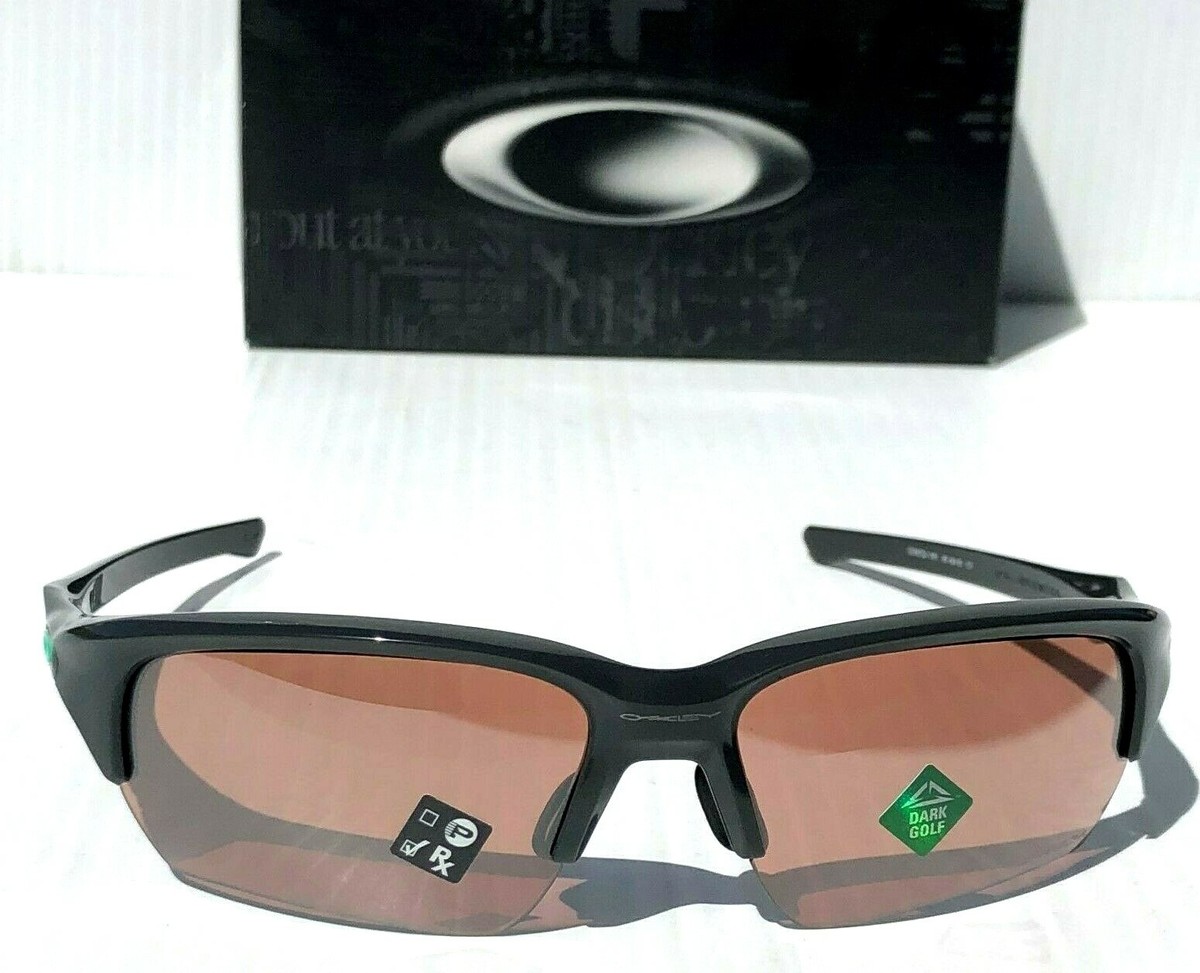 Oakley FLAK BETA Carbon Gray Shiny PRIZM DARK GOLF Lens Sunglass