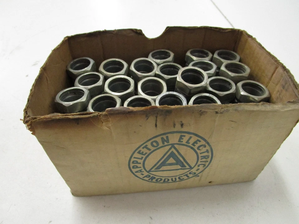 APPLETON 95T075 3/4" COMPRESSION RING TYPE EMT THINWALL COUPLINGS - NOS  - Image 4 of 4