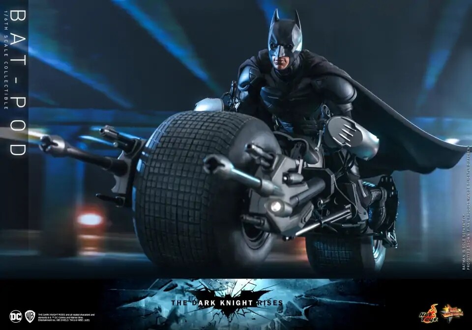 ホットトイズ MMS591ダークナイト ライジング 1/6 バットポッド２.０版 New 1/6 Hot Toys MMS591 Bat-Pod Bat Motorcycle The Dark Knight