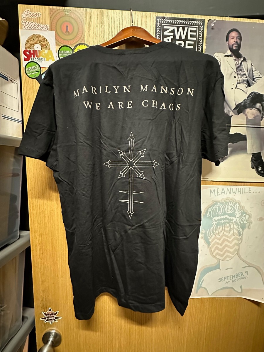 Marilyn Manson We Are Chaos Tシャツ XL New 2020 Size XL - Marilyn Manson – We Are Chaos Black Tee T